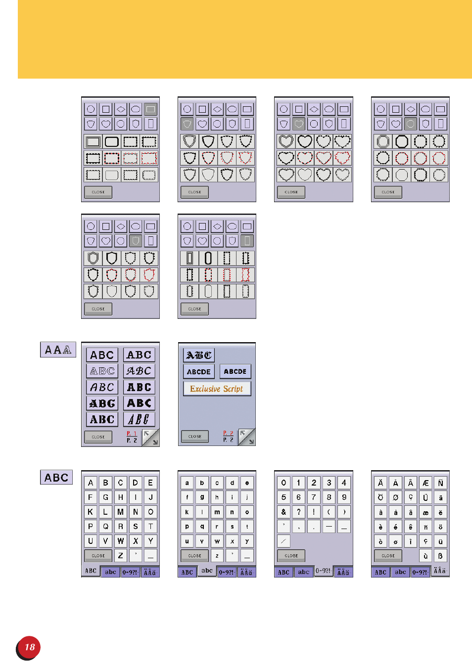 Baby Lock Ellegante 3 (BLG3) Quick Reference Guide User Manual | Page 20 / 56