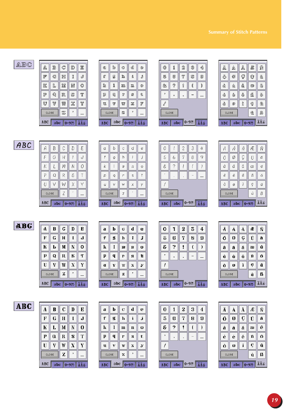 Baby Lock Ellegante 3 (BLG3) Quick Reference Guide User Manual | Page 21 / 56