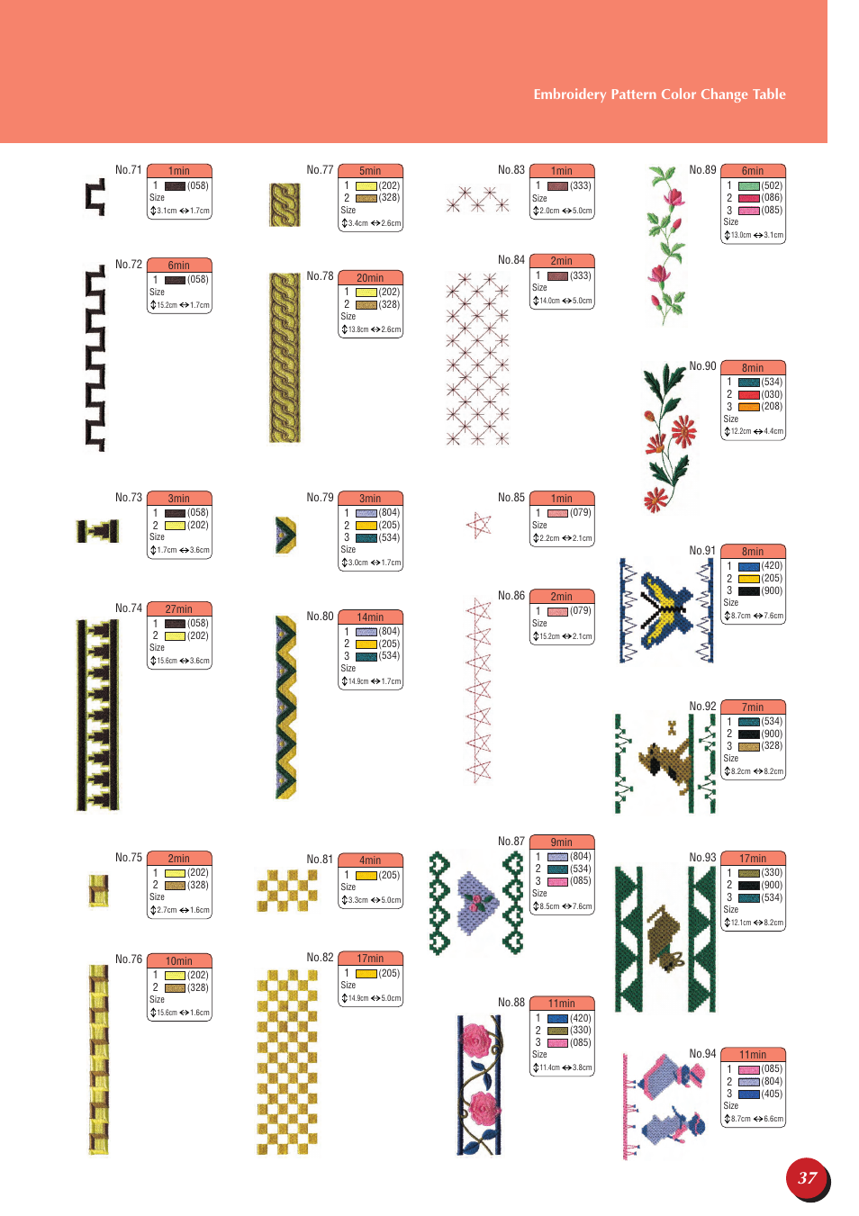 Baby Lock Ellegante 3 (BLG3) Quick Reference Guide User Manual | Page 39 / 56