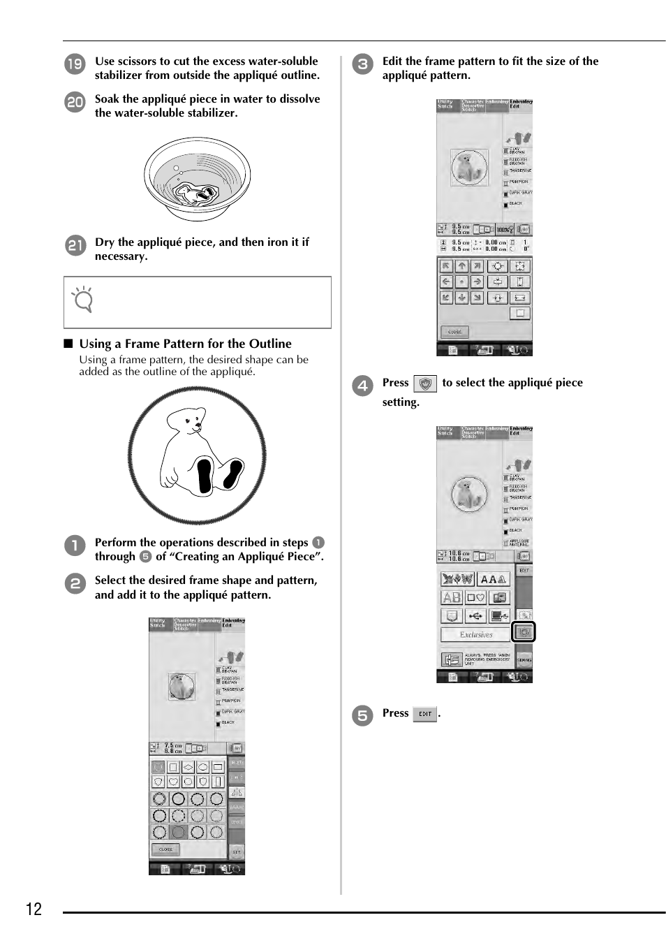 Baby Lock Ellegante 3 (BLG3) Instruction and Reference Guide Addendum User Manual | Page 14 / 120