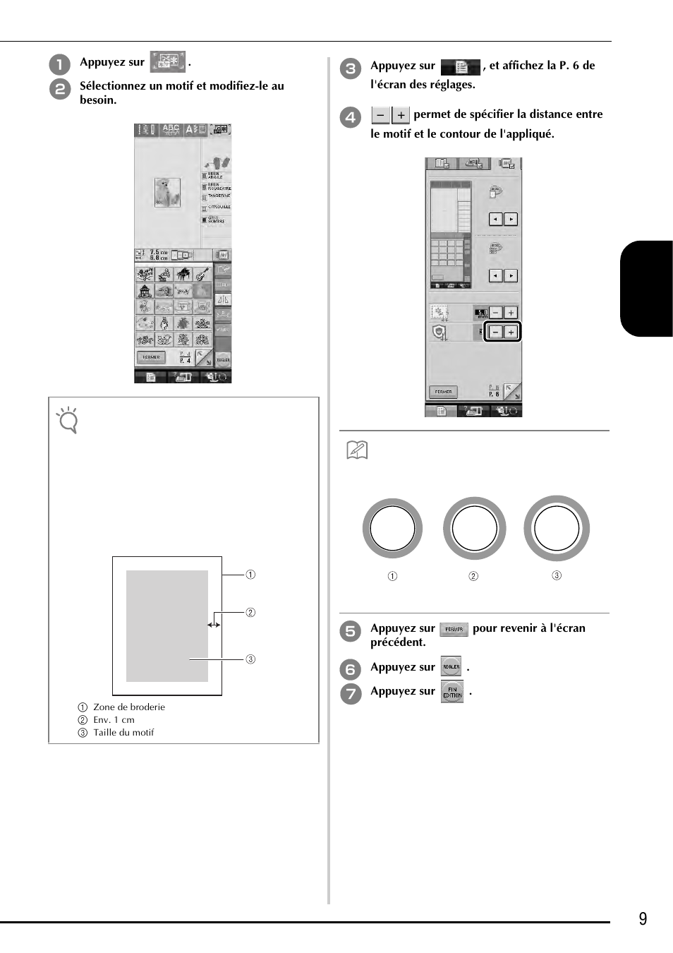 9fra nçais | Baby Lock Ellegante 3 (BLG3) Instruction and Reference Guide Addendum User Manual | Page 49 / 120