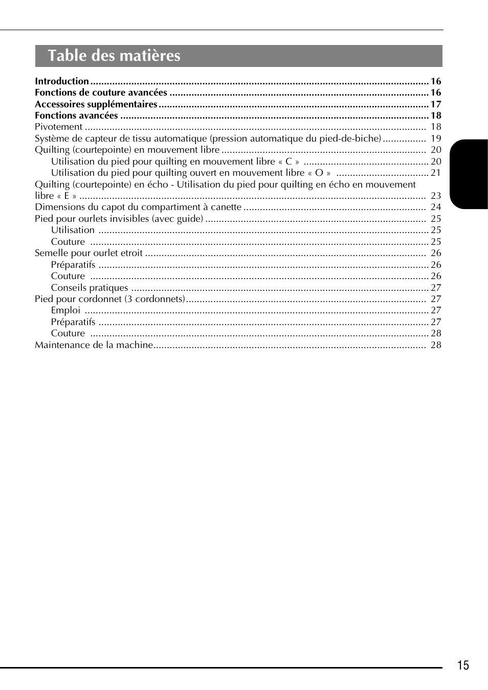 Baby Lock Ellageo Plus (BLL2) Instruction and Reference Guide Addendum User Manual | Page 17 / 48