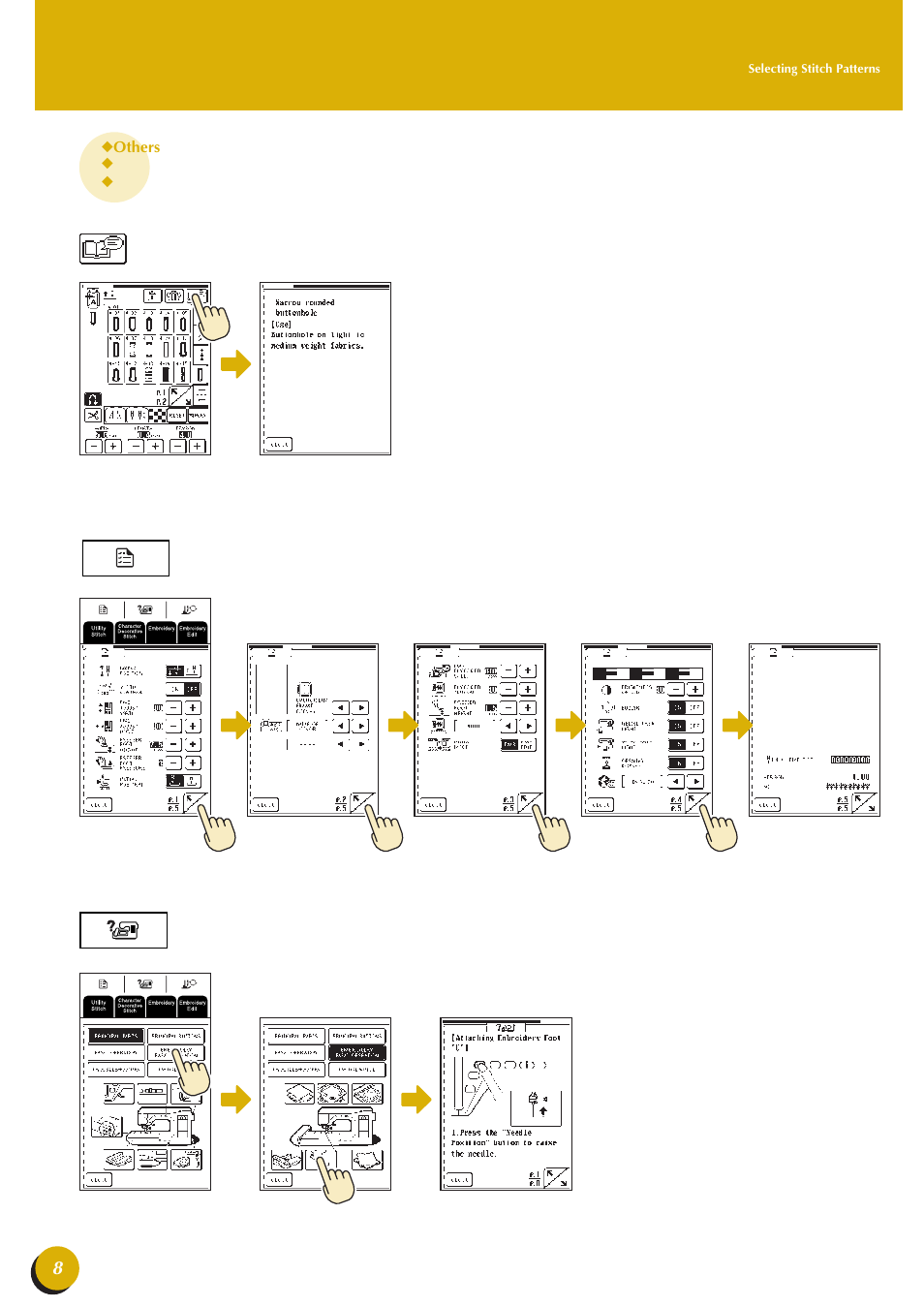 Baby Lock Esante (BLN) Quick Reference Guide User Manual | Page 10 / 36