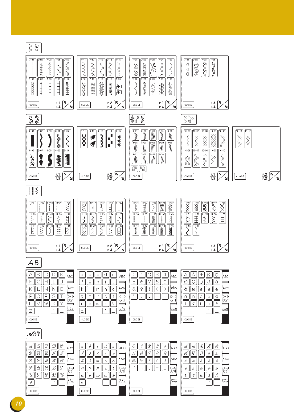 Baby Lock Esante (BLN) Quick Reference Guide User Manual | Page 12 / 36