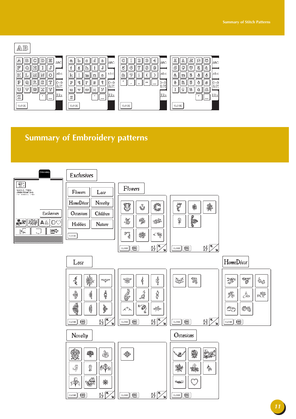 Baby Lock Esante (BLN) Quick Reference Guide User Manual | Page 13 / 36