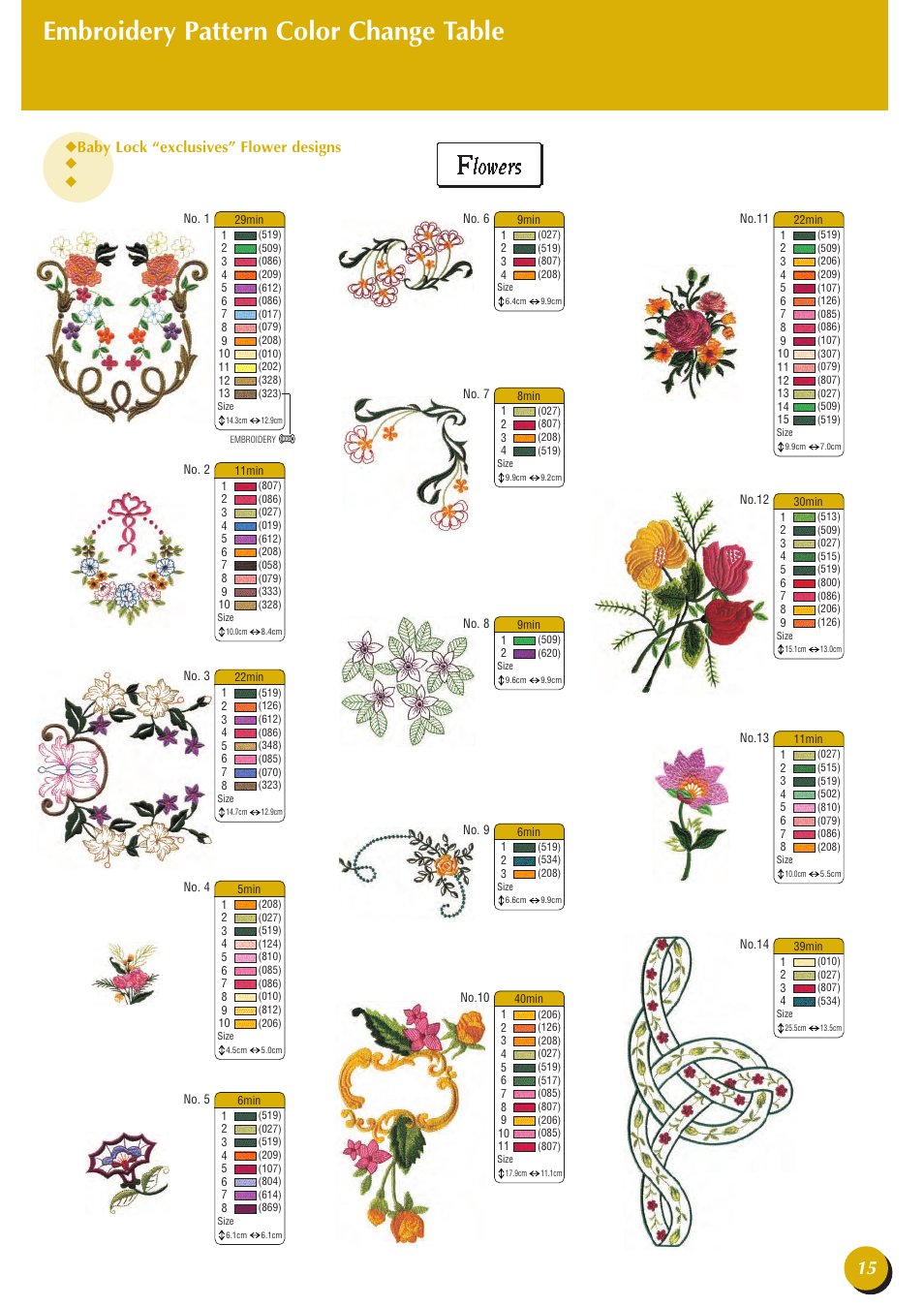 Baby Lock Esante (BLN) Quick Reference Guide User Manual | Page 17 / 36