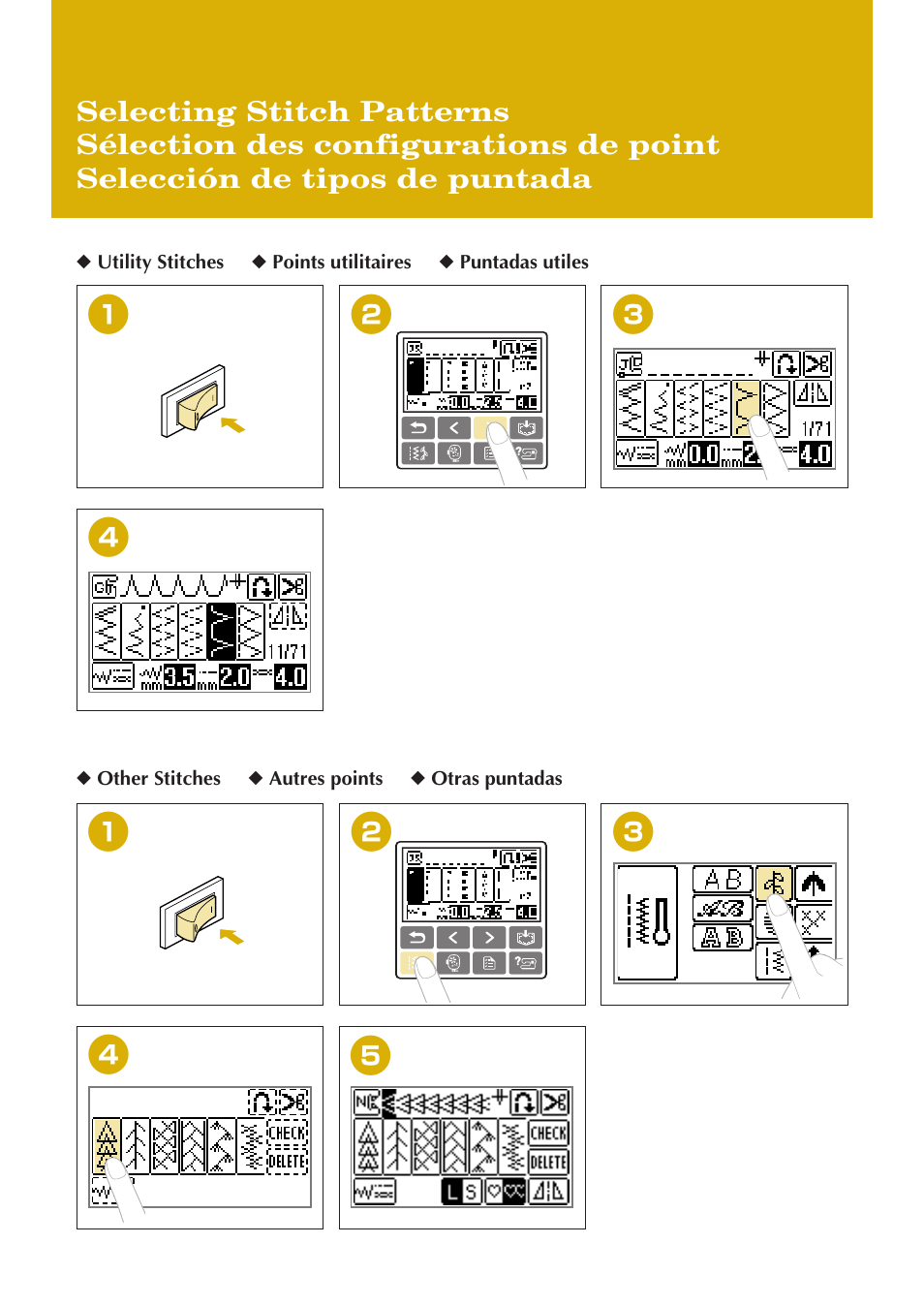 Baby Lock Ellure Plus (BLR3) Quick Reference Guide User Manual | Page 8 / 32