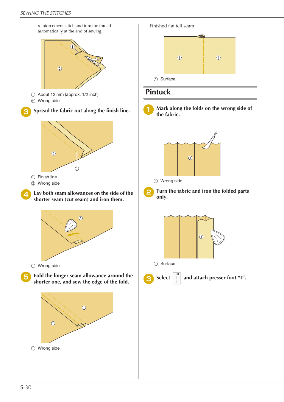 Pintuck | Baby Lock Crescendo (BLCR) Instruction and Reference Guide User Manual | Page 104 / 216