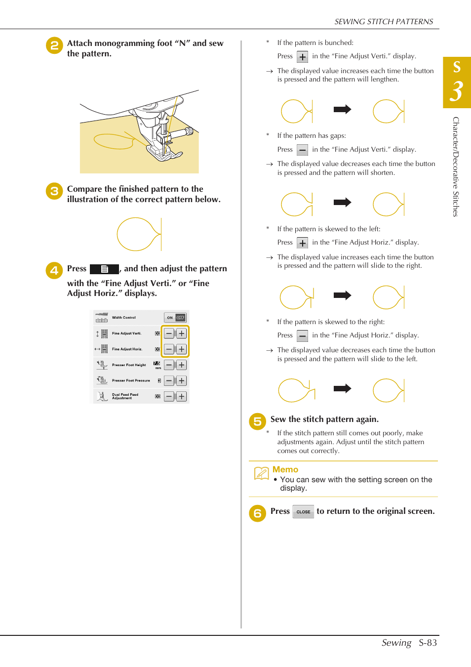 Baby Lock Crescendo (BLCR) Instruction and Reference Guide User Manual | Page 157 / 216