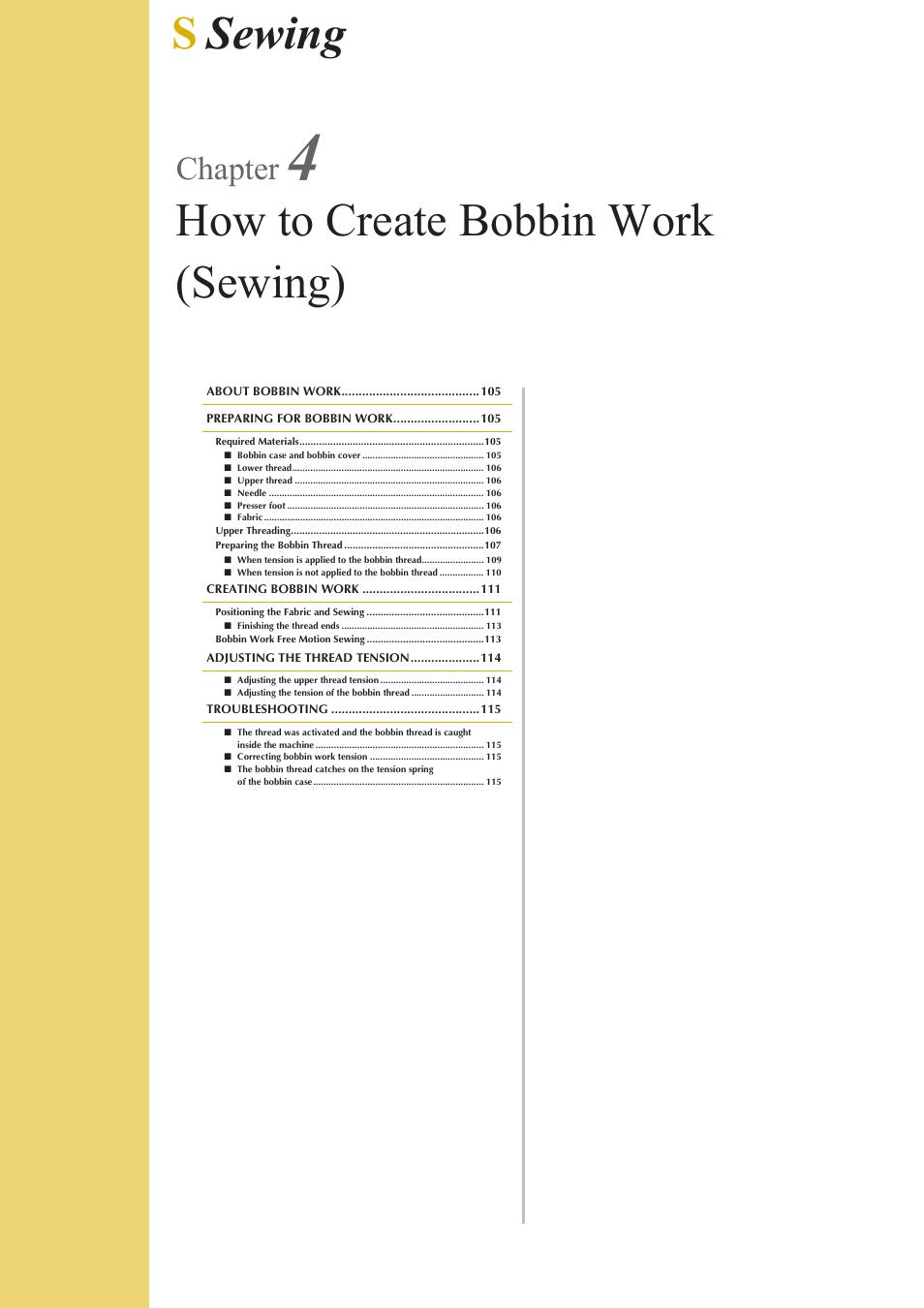 Ssewing how to create bobbin work (sewing), Chapter | Baby Lock Crescendo (BLCR) Instruction and Reference Guide User Manual | Page 178 / 216