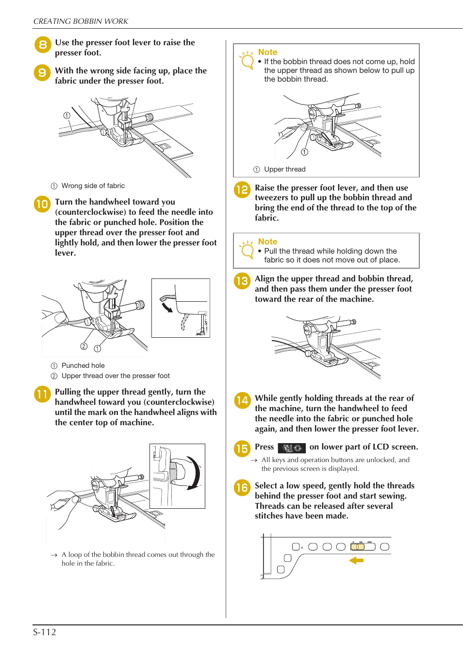 Baby Lock Crescendo (BLCR) Instruction and Reference Guide User Manual | Page 186 / 216