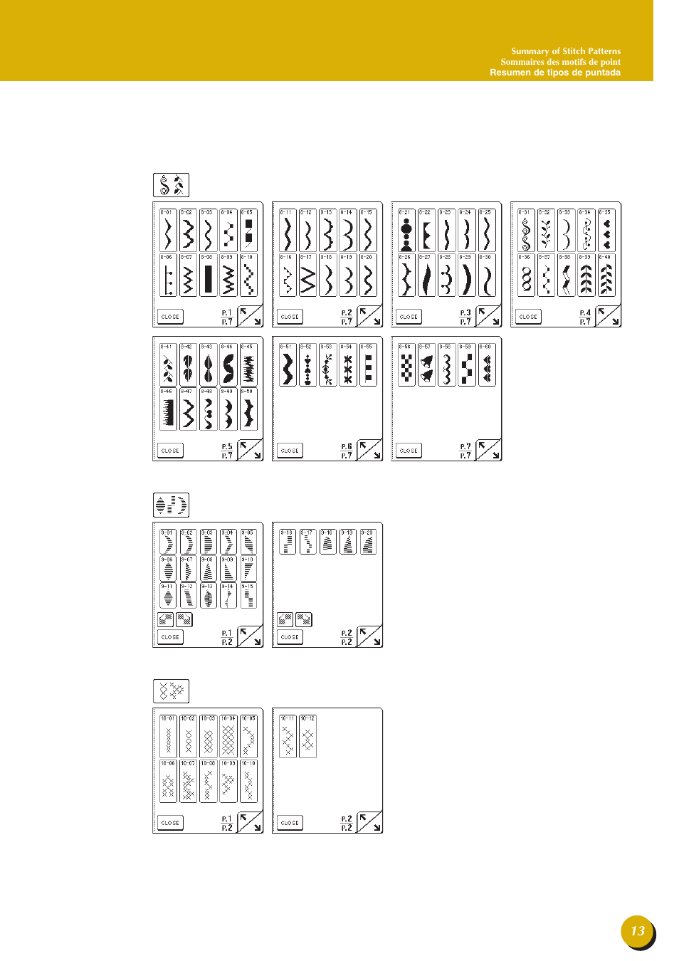 Baby Lock Symphony (BLSY) Quick Reference Guide User Manual | Page 17 / 20