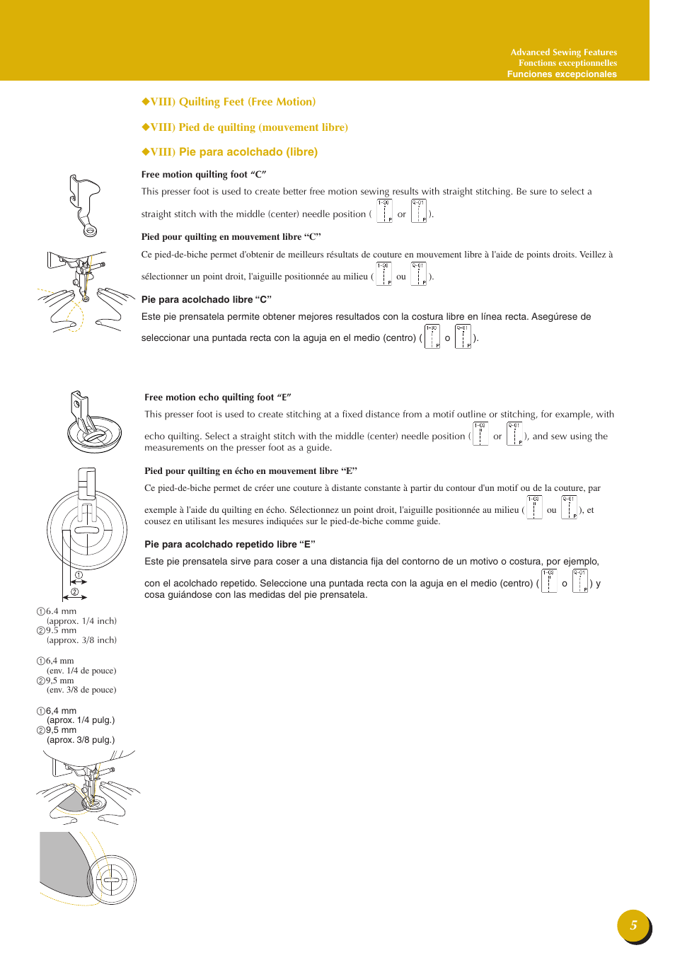 Baby Lock Symphony (BLSY) Quick Reference Guide User Manual | Page 9 / 20