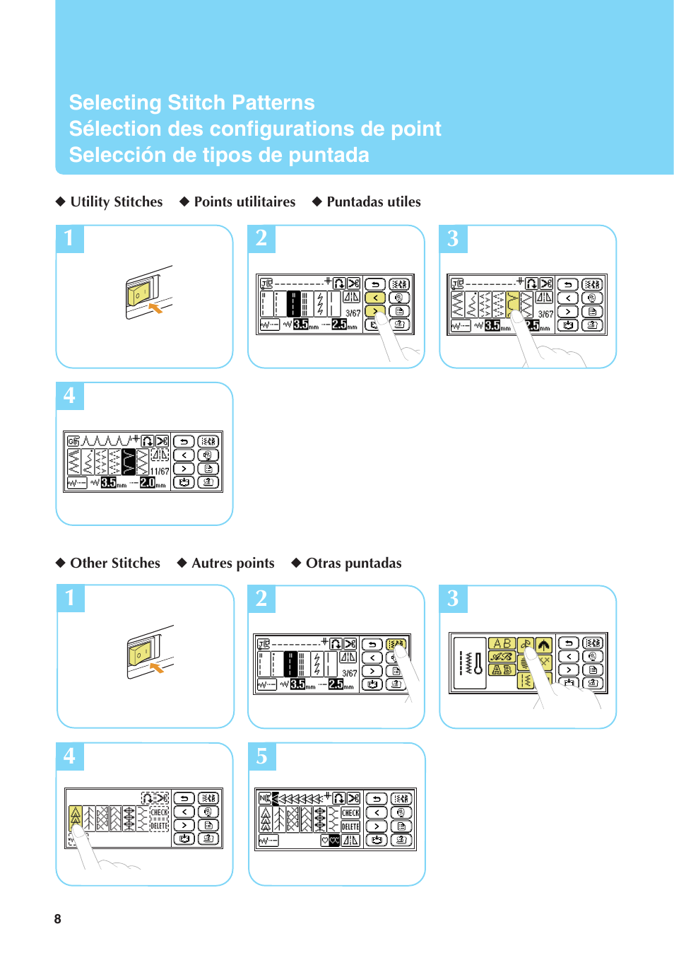 Baby Lock Sofia 2 (BL137A2) Quick Reference Guide User Manual | Page 10 / 36