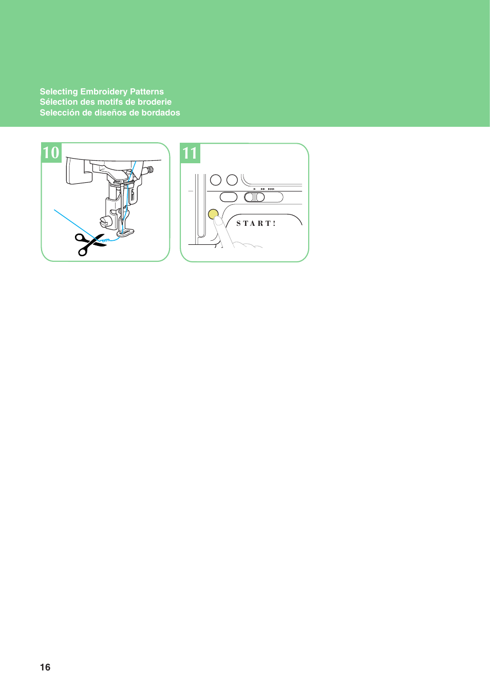 Baby Lock Sofia 2 (BL137A2) Quick Reference Guide User Manual | Page 18 / 36