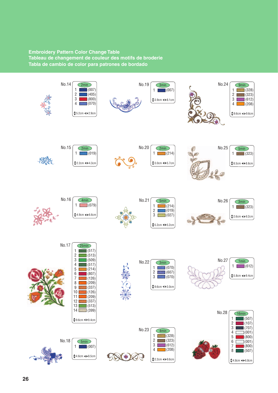 Baby Lock Sofia 2 (BL137A2) Quick Reference Guide User Manual | Page 28 / 36