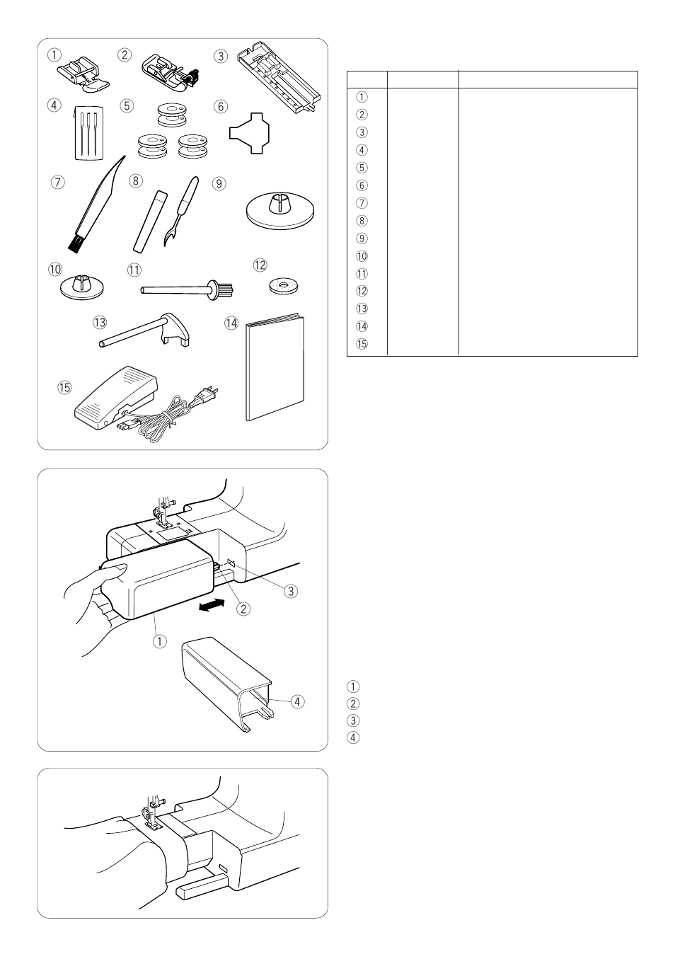 Baby Lock Anna (BL20A) Instruction and Reference Guide User Manual | Page 12 / 76