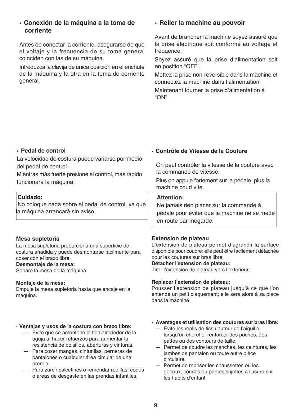 Baby Lock BL9 (BL9) Instruction and Reference Guide User Manual | Page 13 / 56