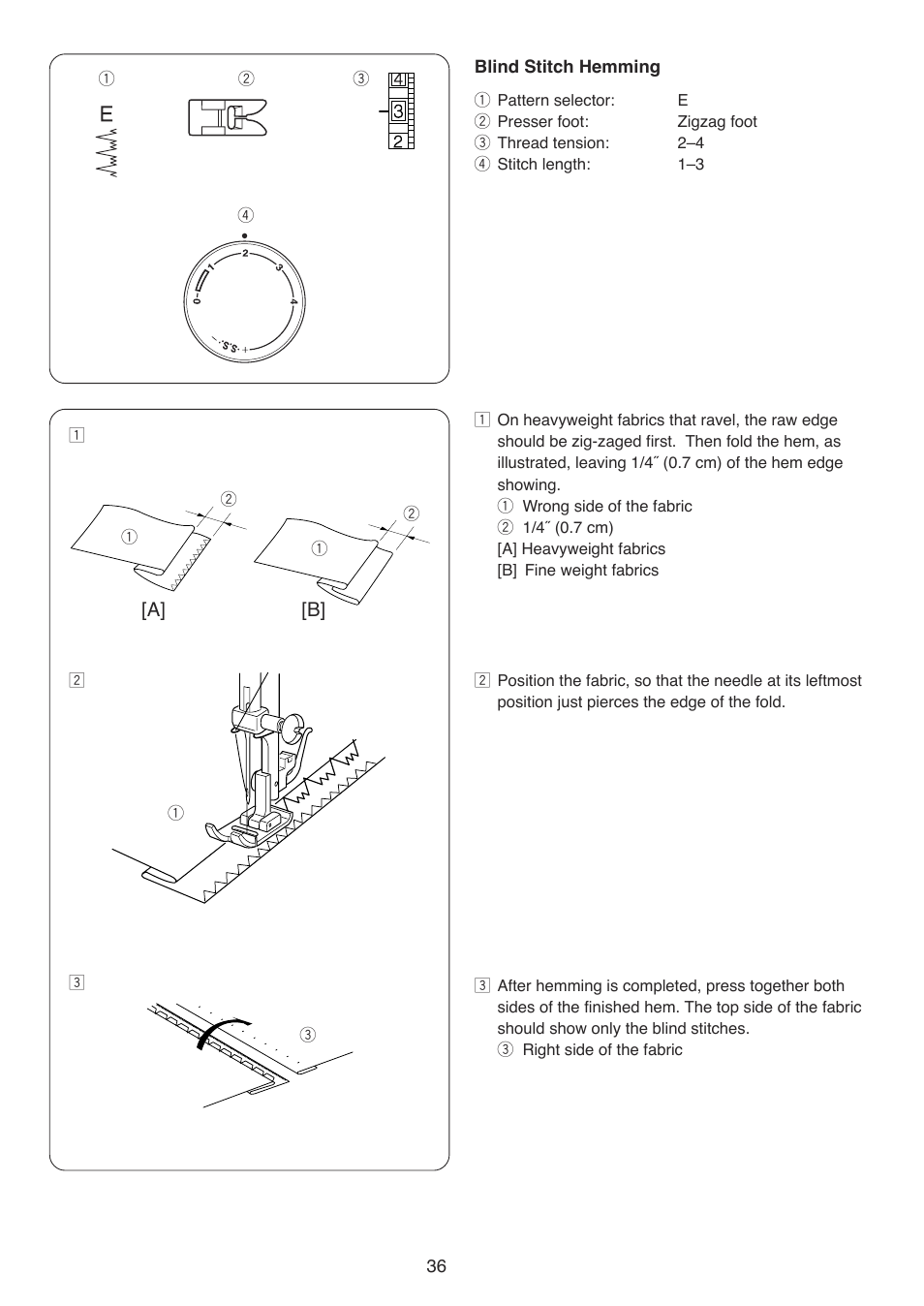 A] [b | Baby Lock BL9 (BL9) Instruction and Reference Guide User Manual | Page 40 / 56