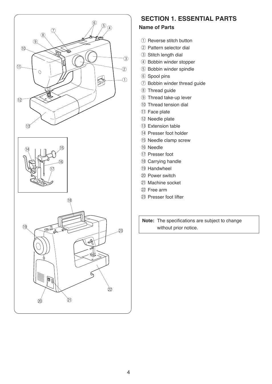 Baby Lock BL9 (BL9) Instruction and Reference Guide User Manual | Page 8 / 56