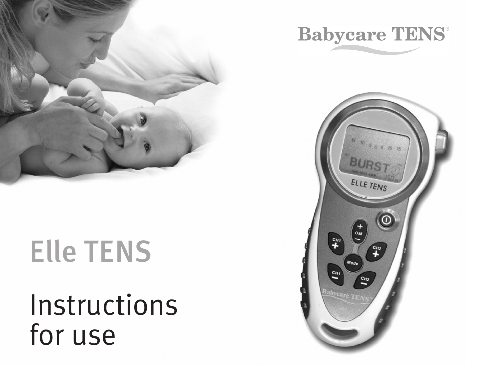 Babycare TENS Elle TENS User Manual | 16 pages