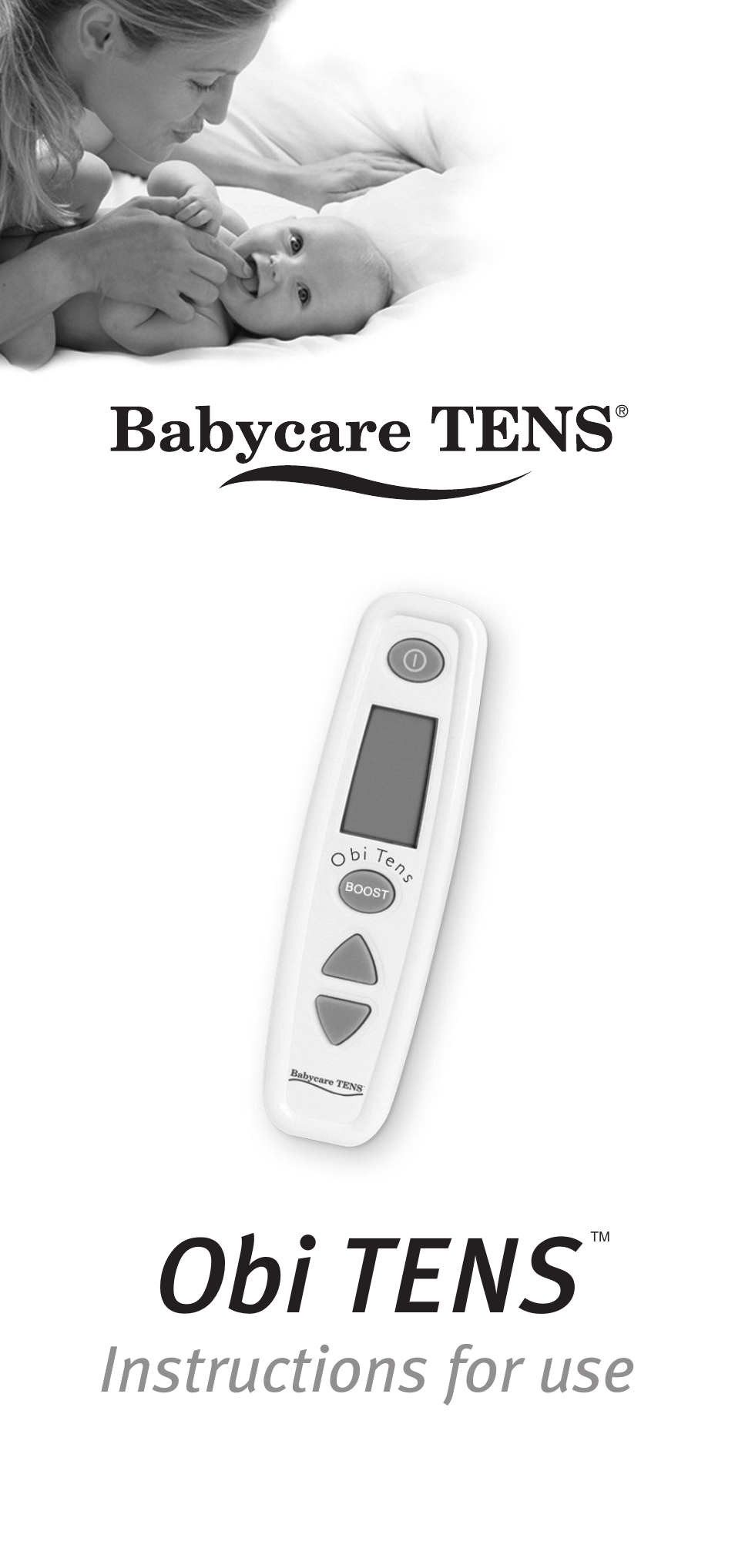 Babycare TENS Obi TENS User Manual | 12 pages