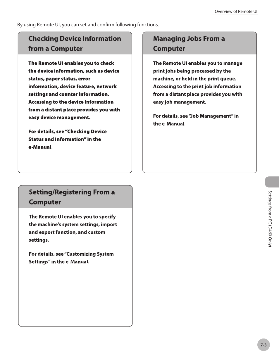 Canon IMAGECLASS D460 User Manual | Page 104 / 177