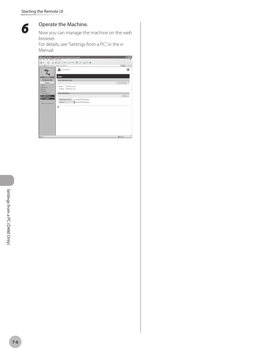 Canon IMAGECLASS D460 User Manual | Page 107 / 177