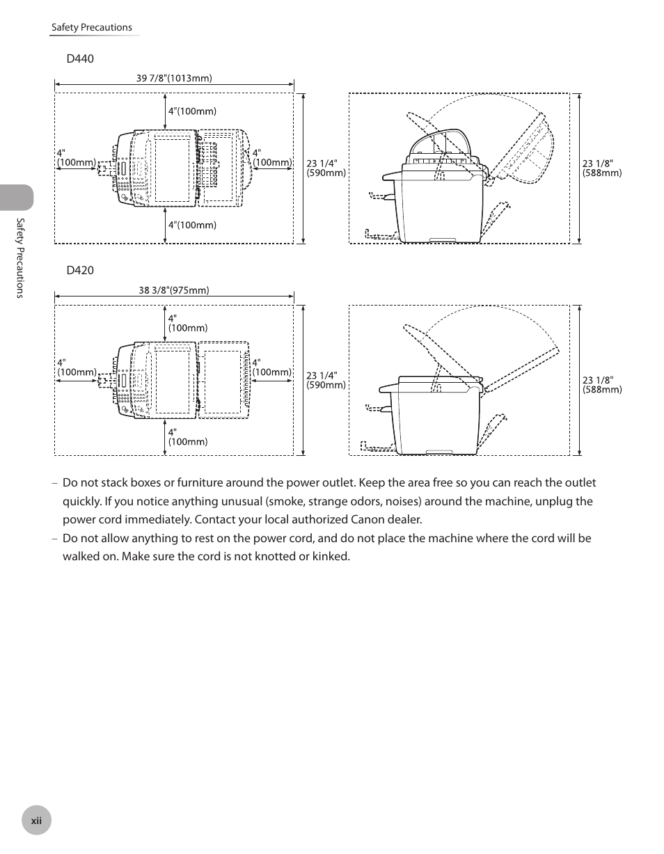 Canon IMAGECLASS D460 User Manual | Page 13 / 177