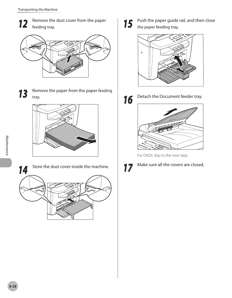 Canon IMAGECLASS D460 User Manual | Page 135 / 177