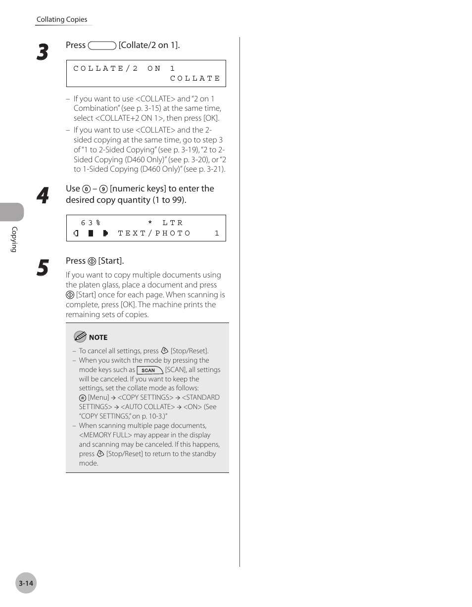 Canon IMAGECLASS D460 User Manual | Page 67 / 177