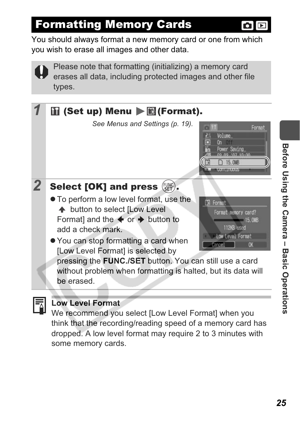Canon A550 User Manual | Page 27 / 123