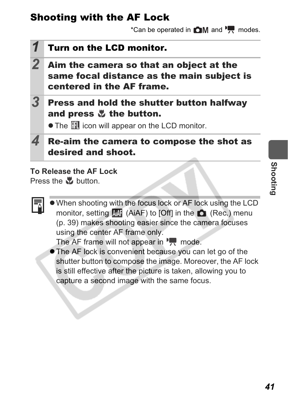 Canon A550 User Manual | Page 43 / 123