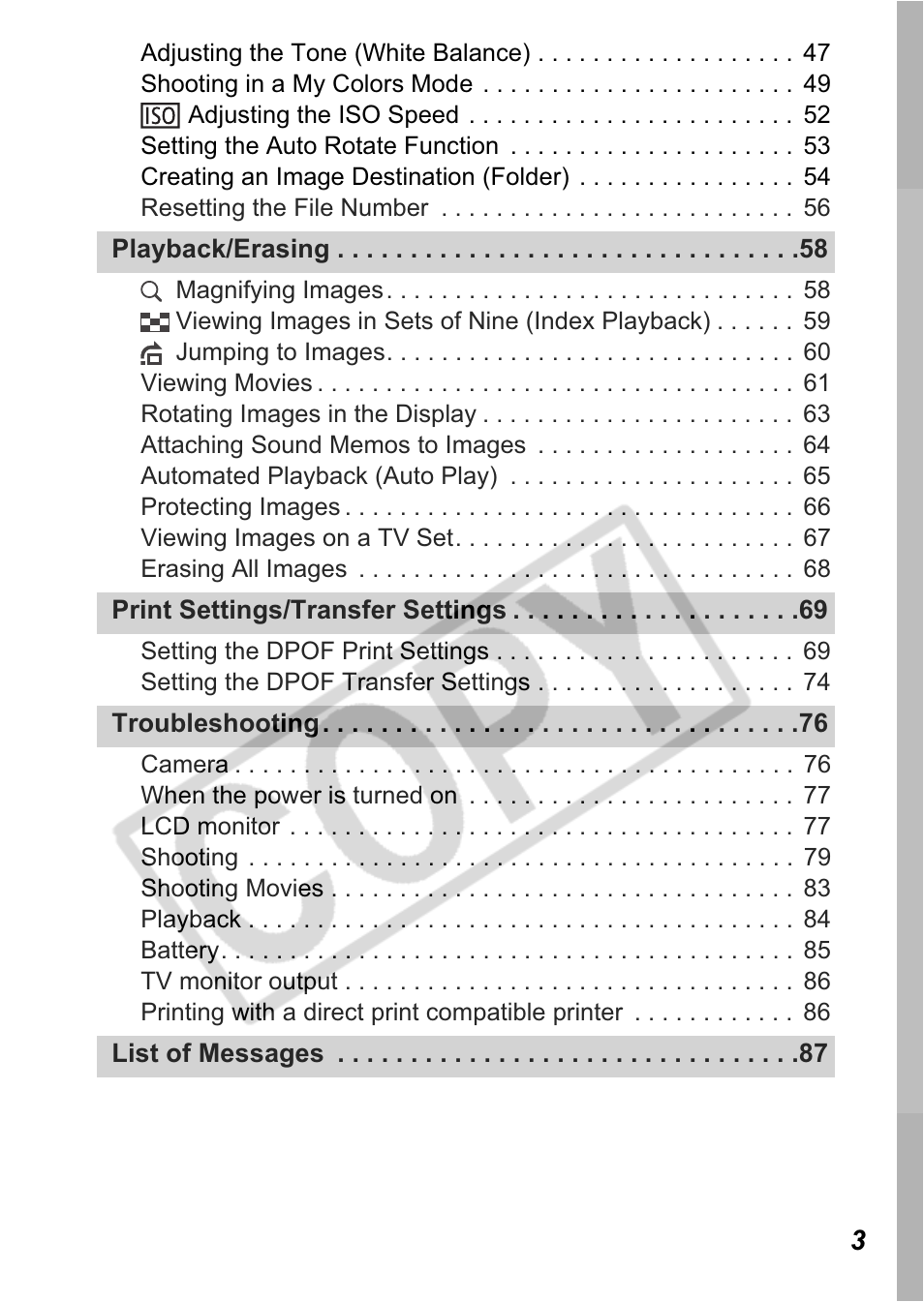 Canon A550 User Manual | Page 5 / 123