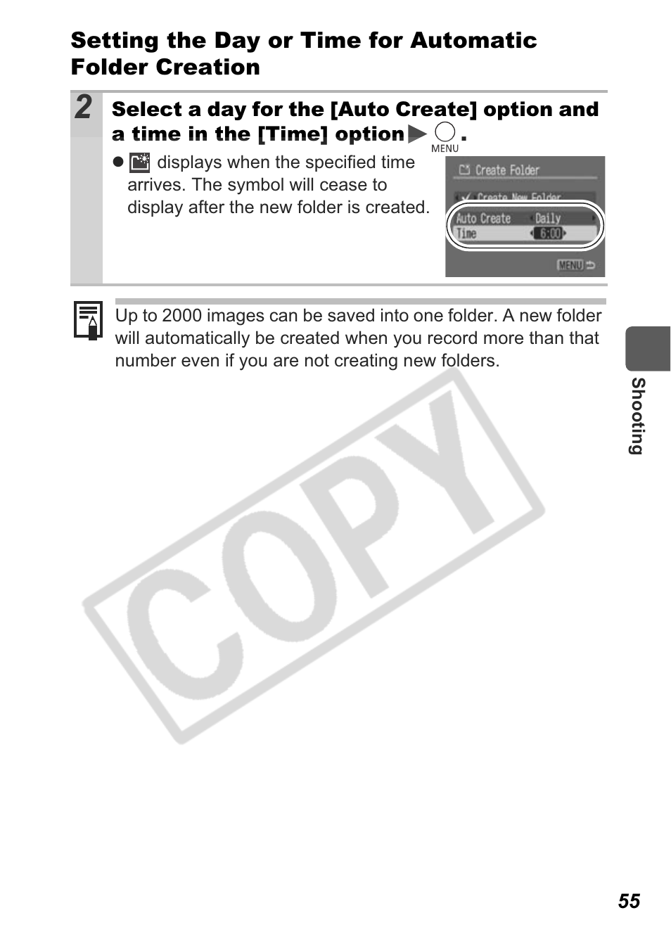 Canon A550 User Manual | Page 57 / 123