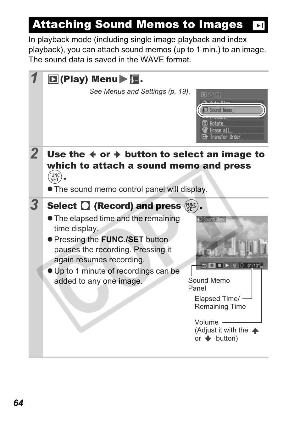 Canon A550 User Manual | Page 66 / 123