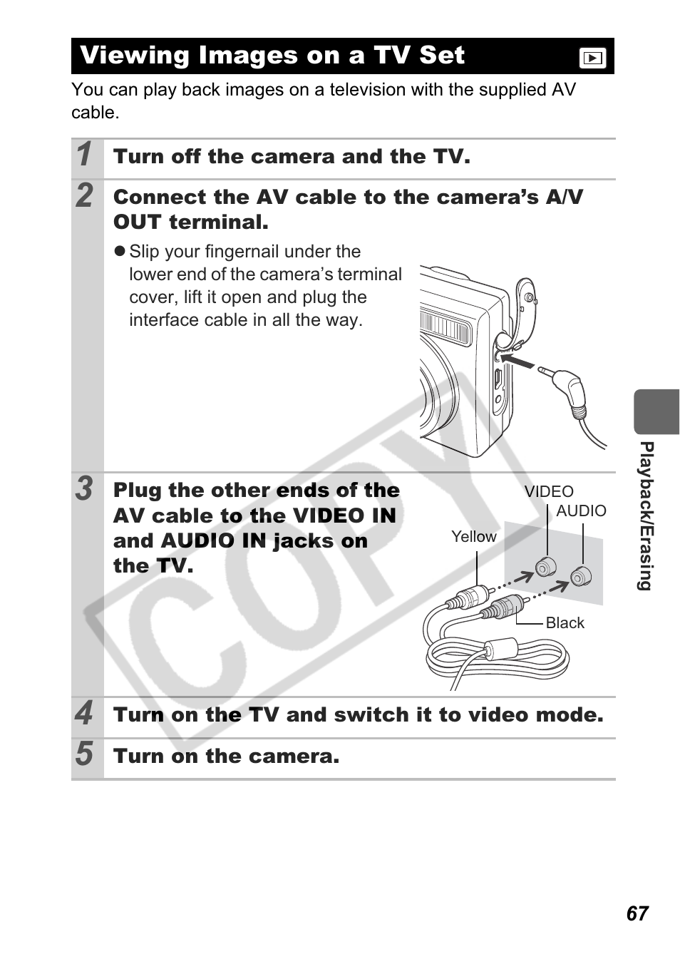 Canon A550 User Manual | Page 69 / 123