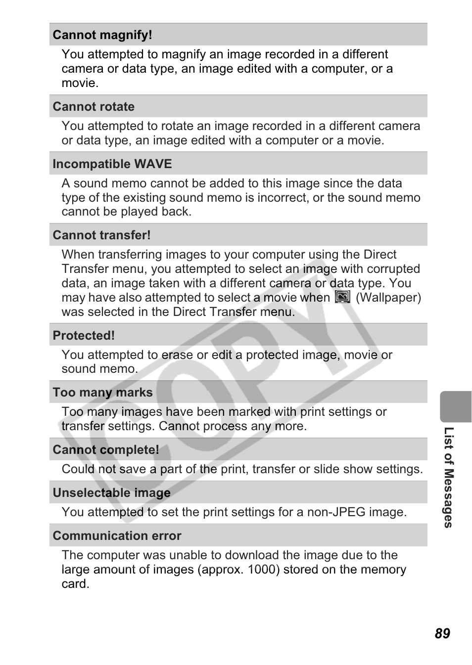 Canon A550 User Manual | Page 91 / 123