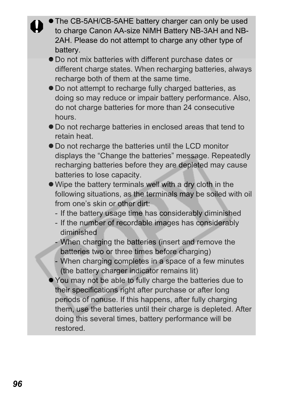 Canon A550 User Manual | Page 98 / 123