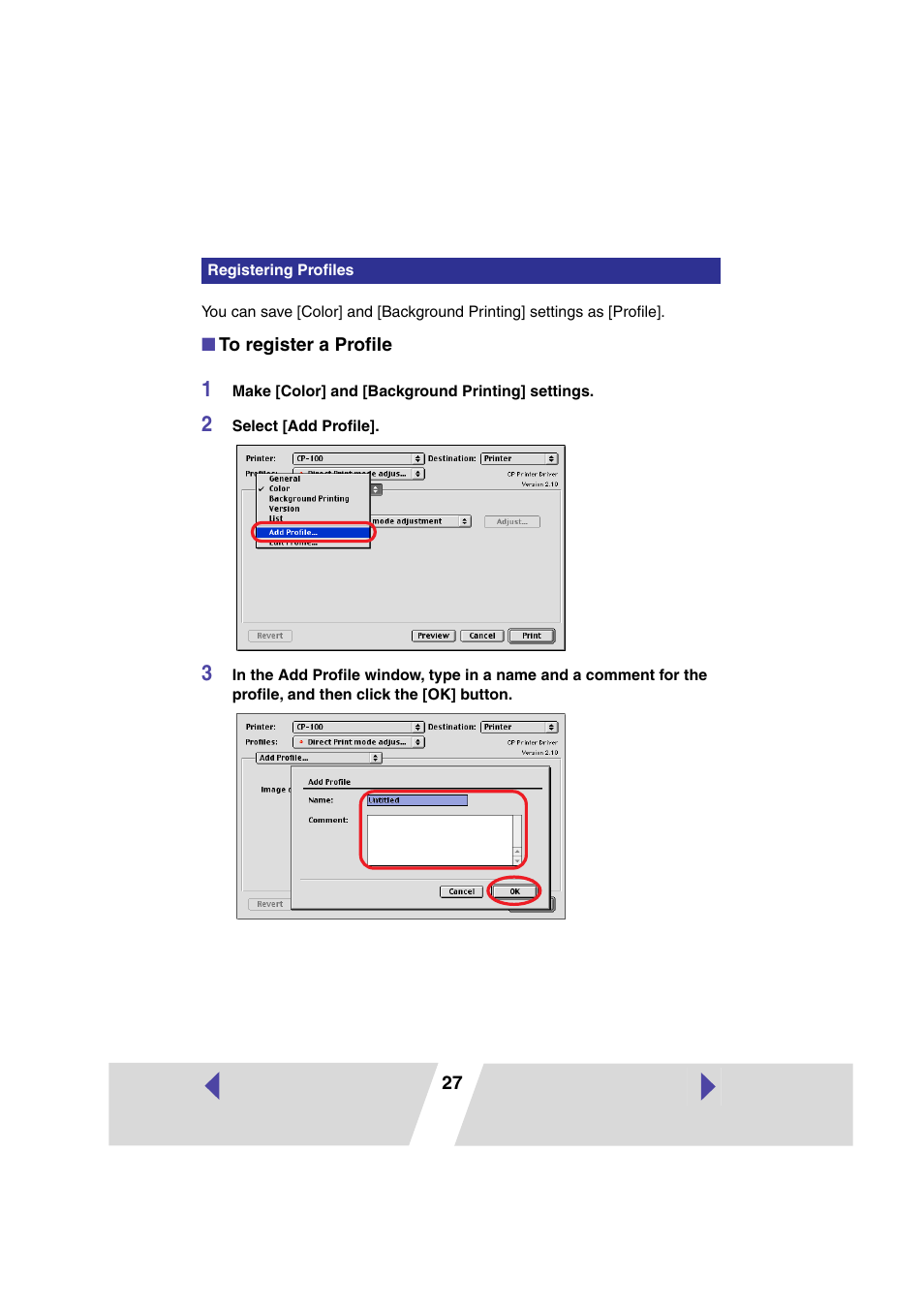 Canon CARD CP-10 User Manual | Page 27 / 60