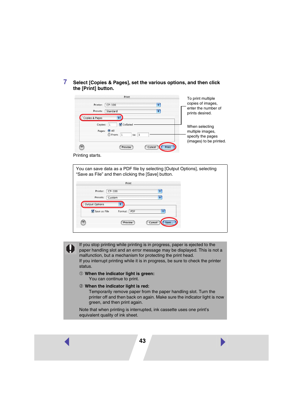 Canon CARD CP-10 User Manual | Page 43 / 60