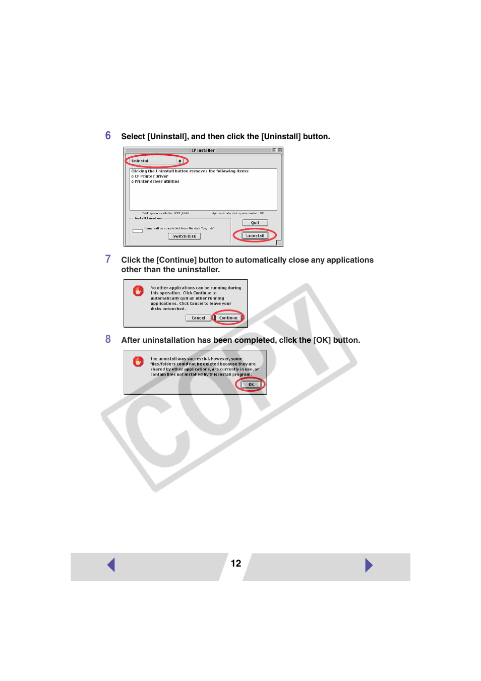 Canon CP-330 User Manual | Page 12 / 64