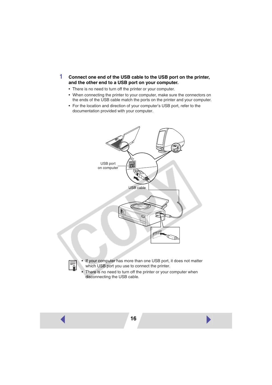 Canon CP-330 User Manual | Page 16 / 64