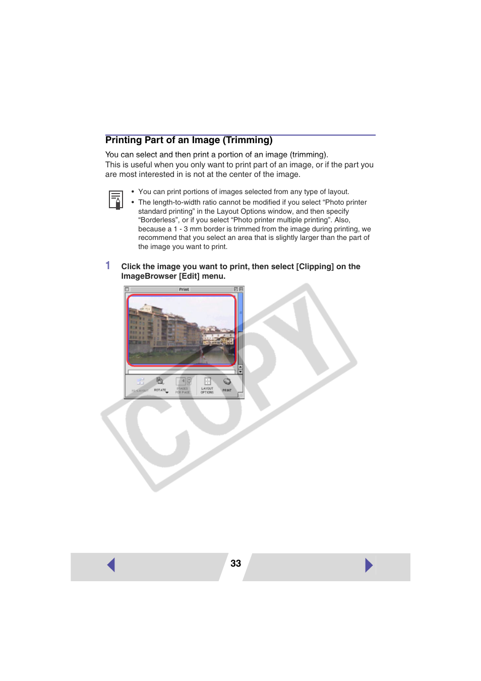 Canon CP-330 User Manual | Page 33 / 64