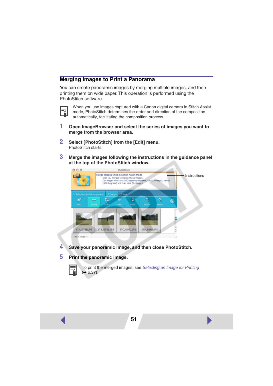 Canon CP-330 User Manual | Page 51 / 64