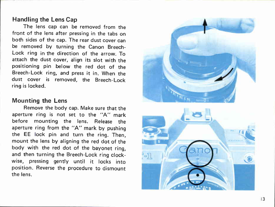 Canon AT 1 User Manual | Page 13 / 127