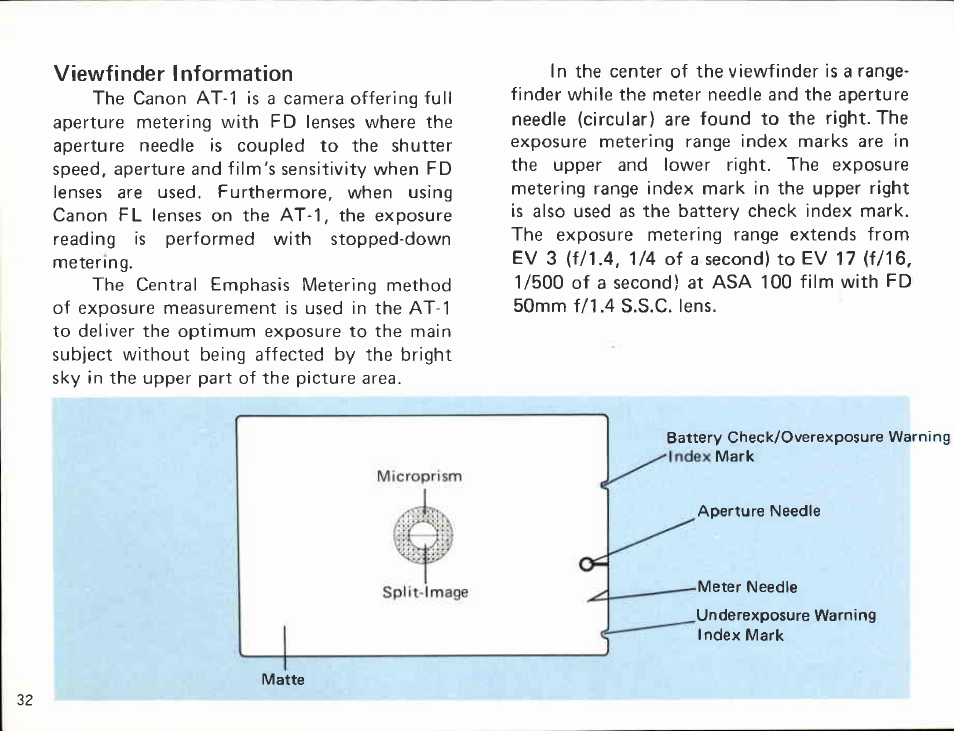 Canon AT 1 User Manual | Page 32 / 127