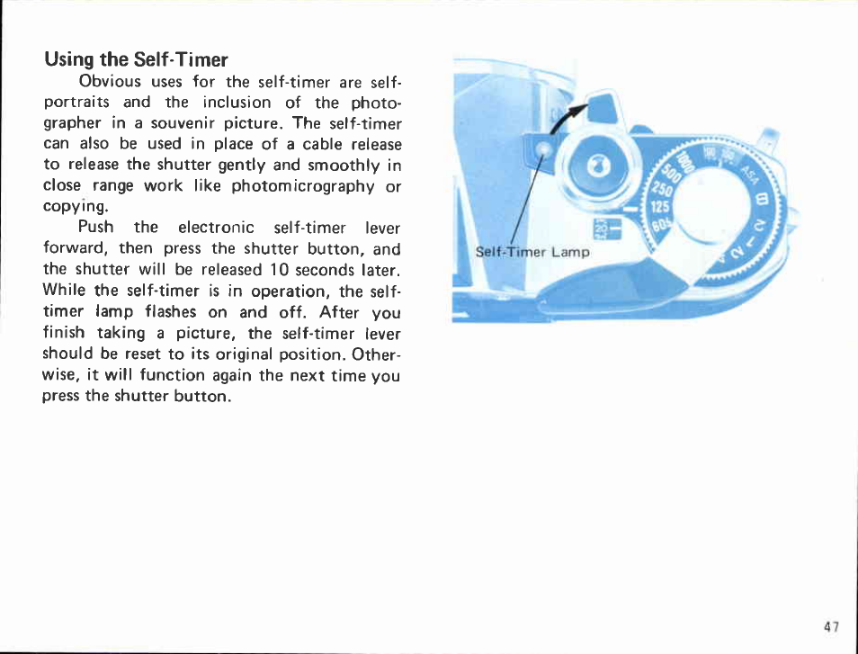 Shutter and aperture, Shutter speed dial | Canon AT 1 User Manual | Page 47 / 127