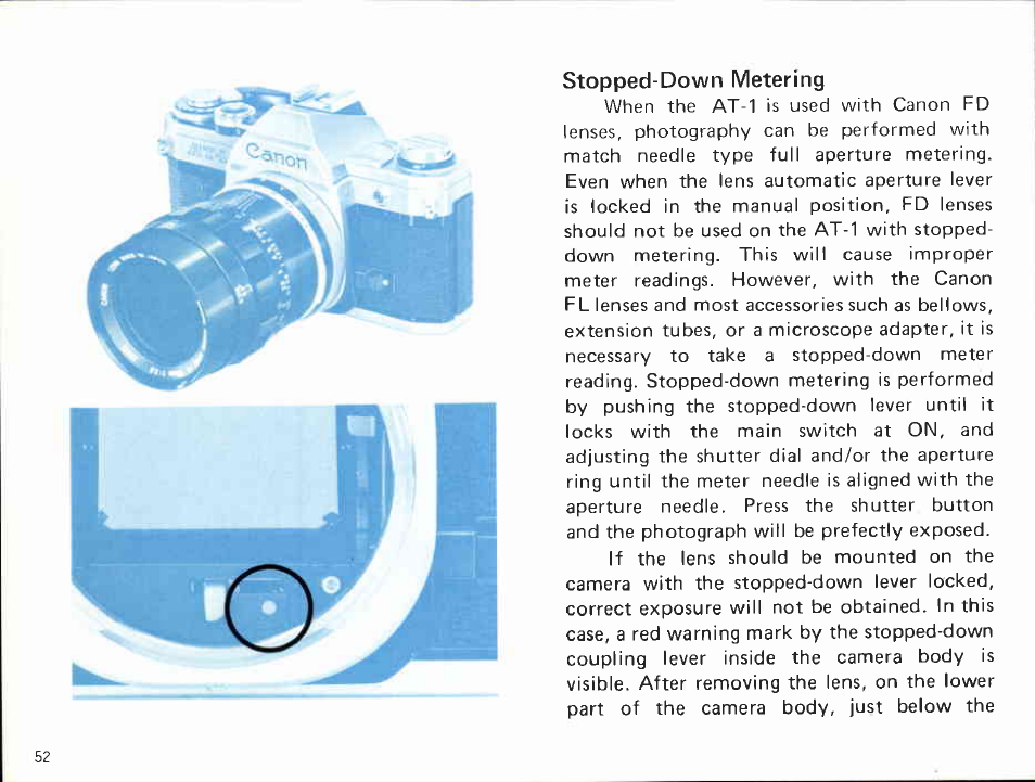 Canon AT 1 User Manual | Page 52 / 127