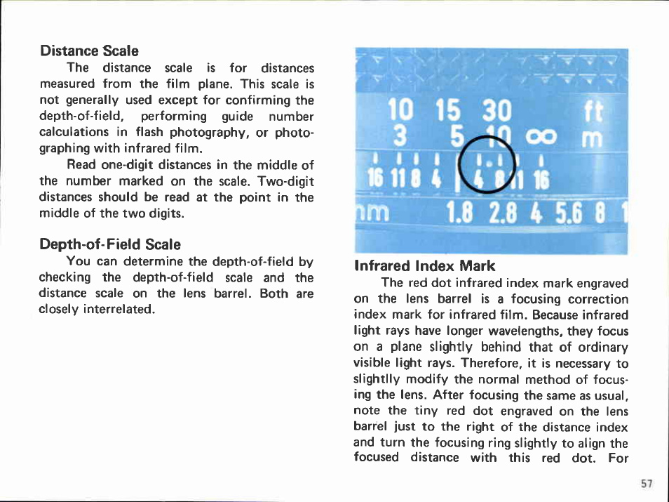 Viewfinder information | Canon AT 1 User Manual | Page 57 / 127